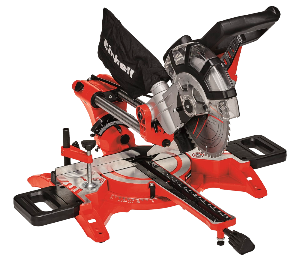 Fierăstrău circular pentru tăieri înclinate EINHELL TH-SM 2131/1 (43.003.90), 1500 W, disc 210 mm