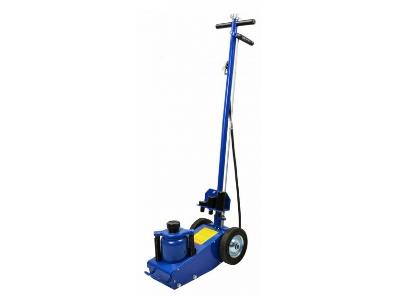 Cric pneumo-hidraulic profesional GEKO G02061, 35 t, 277–627 mm cu adaptoare