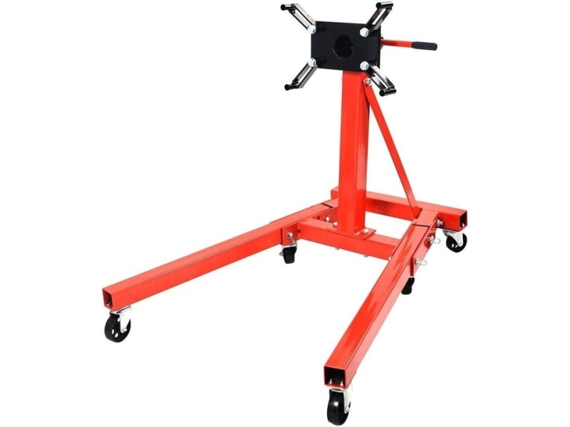 Stand pentru motor și cutie de viteze KRAFT&DELE KD325, 900 kg, cap rotativ 360°