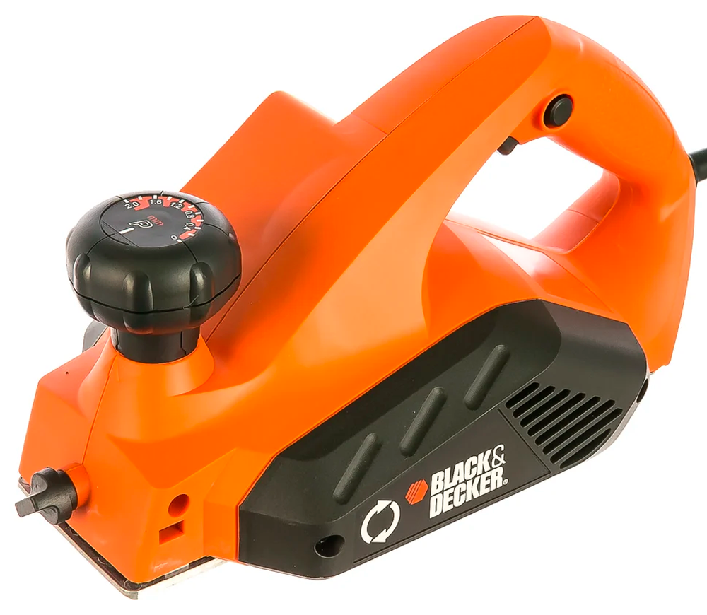 Rindea electrică BLACK&DECKER KW712KA, 650 W, lățime 82 mm, adâncime 2 mm