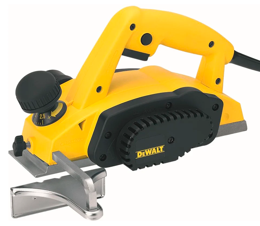 Rindea electrică DEWALT DW680, 600 W, lățime 82 mm, adâncime 2,5 mm