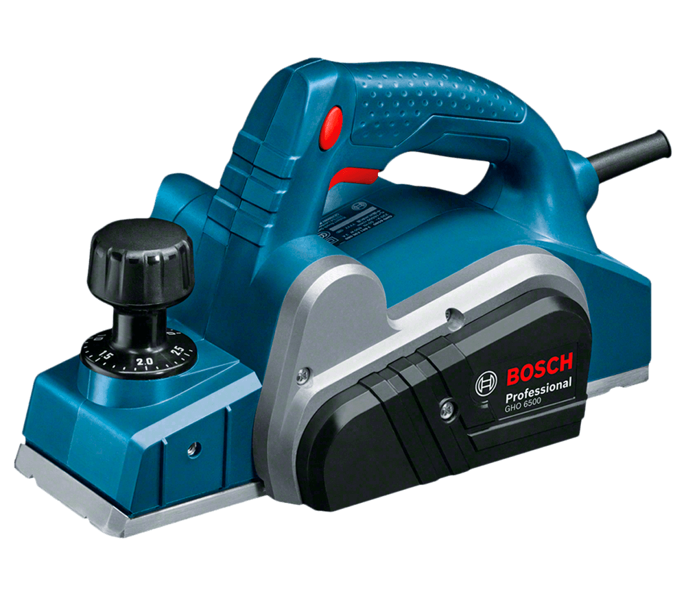 Rindea electrică BOSCH GHO 6500, 650 W, lățime 82 mm, adâncime 2,6 mm
