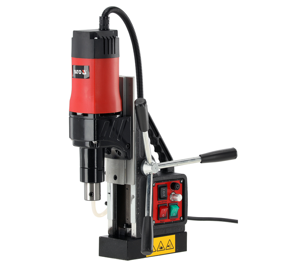 Mașină de găurit magnetică YATO YT820501, 1300 W, Weldon 19 mm, Ø35 mm