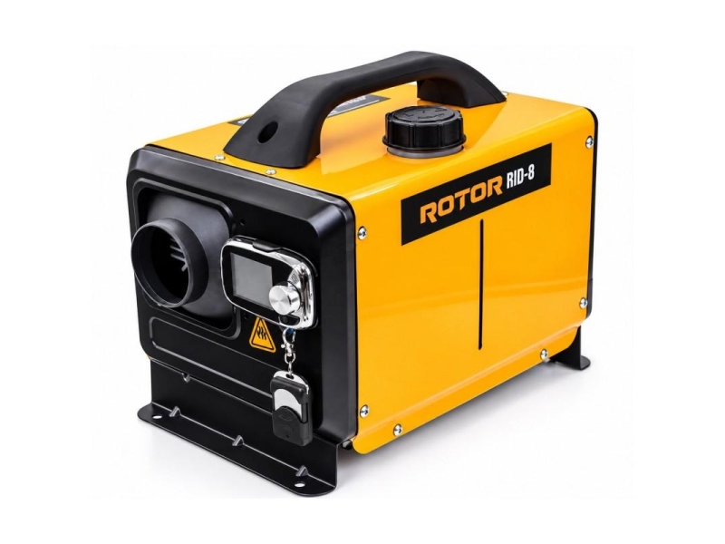 Încălzitor autonom diesel Rotor RID-8 8 kW, 12V/24V/230V, rezervor 5L