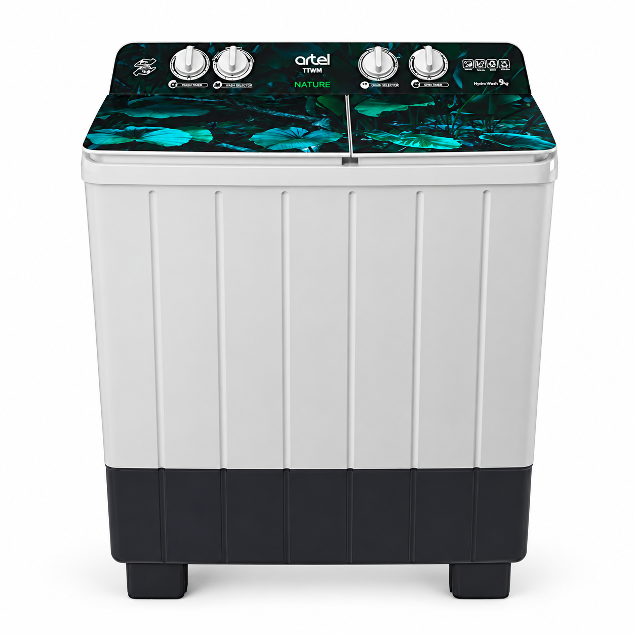 Mașină de spălat semiautomată Artel TG 90 P Nature 01/02, 9 kg, centrifugă 5 kg