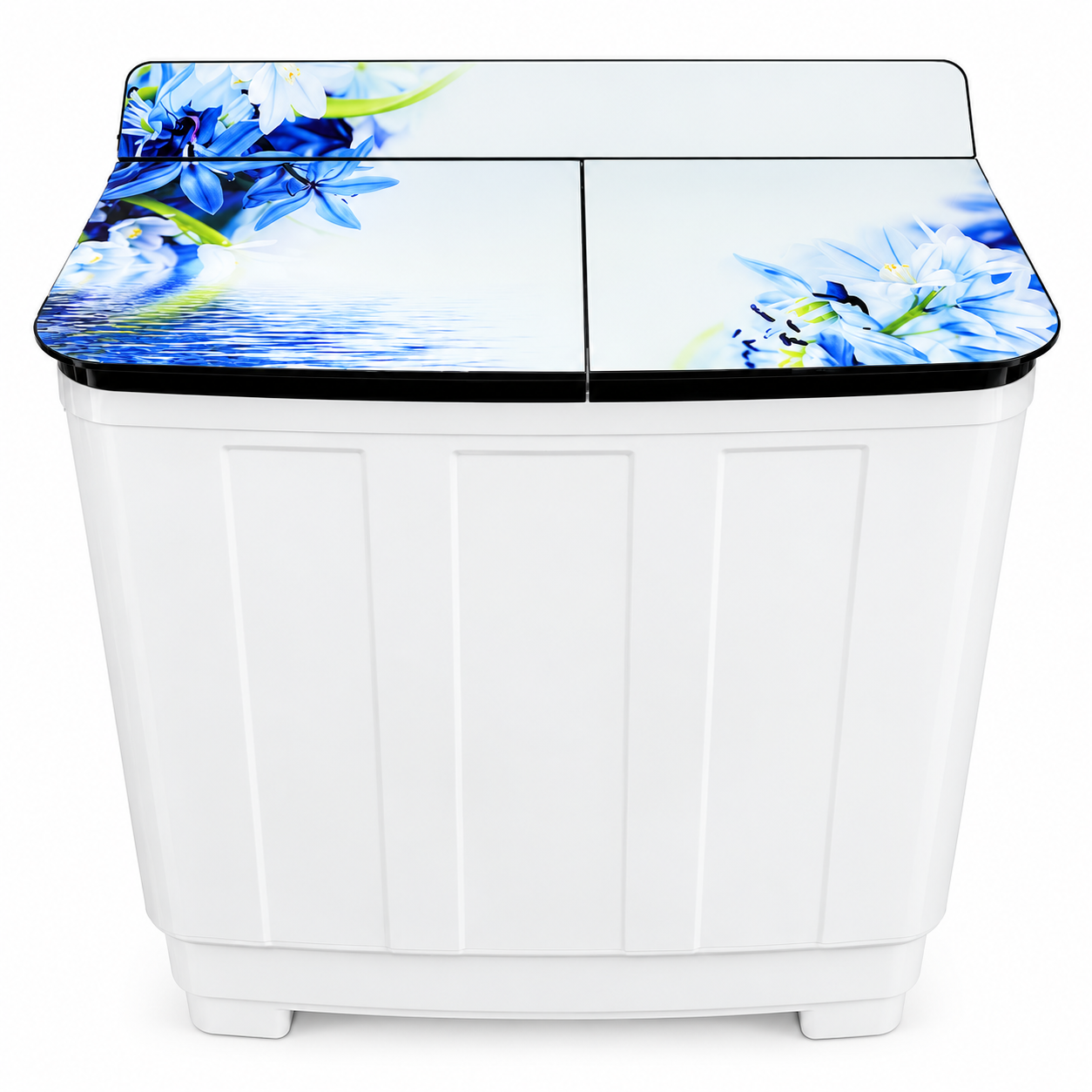 Mașină de spălat semiautomată GHIOCEL MSC 9.5/6 P Blue, spălare 9,5 kg, centrifugă 6 kg, 500/200 W