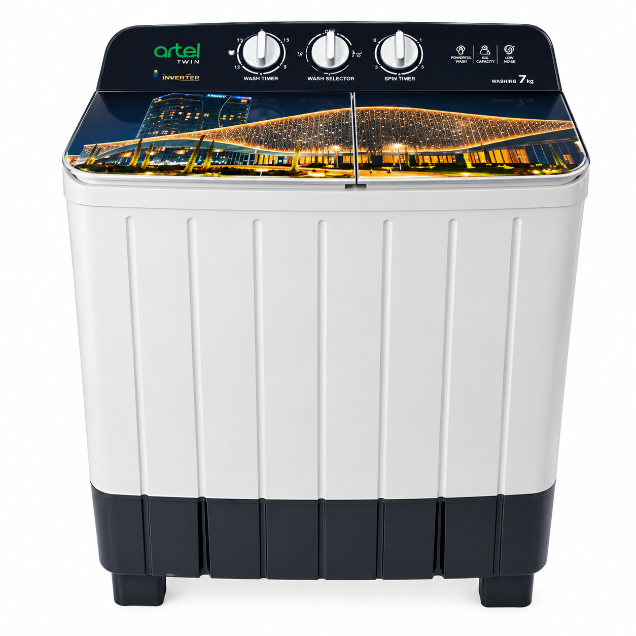 Mașină de spălat semiautomată Artel TG 70 P City 01, 7 kg