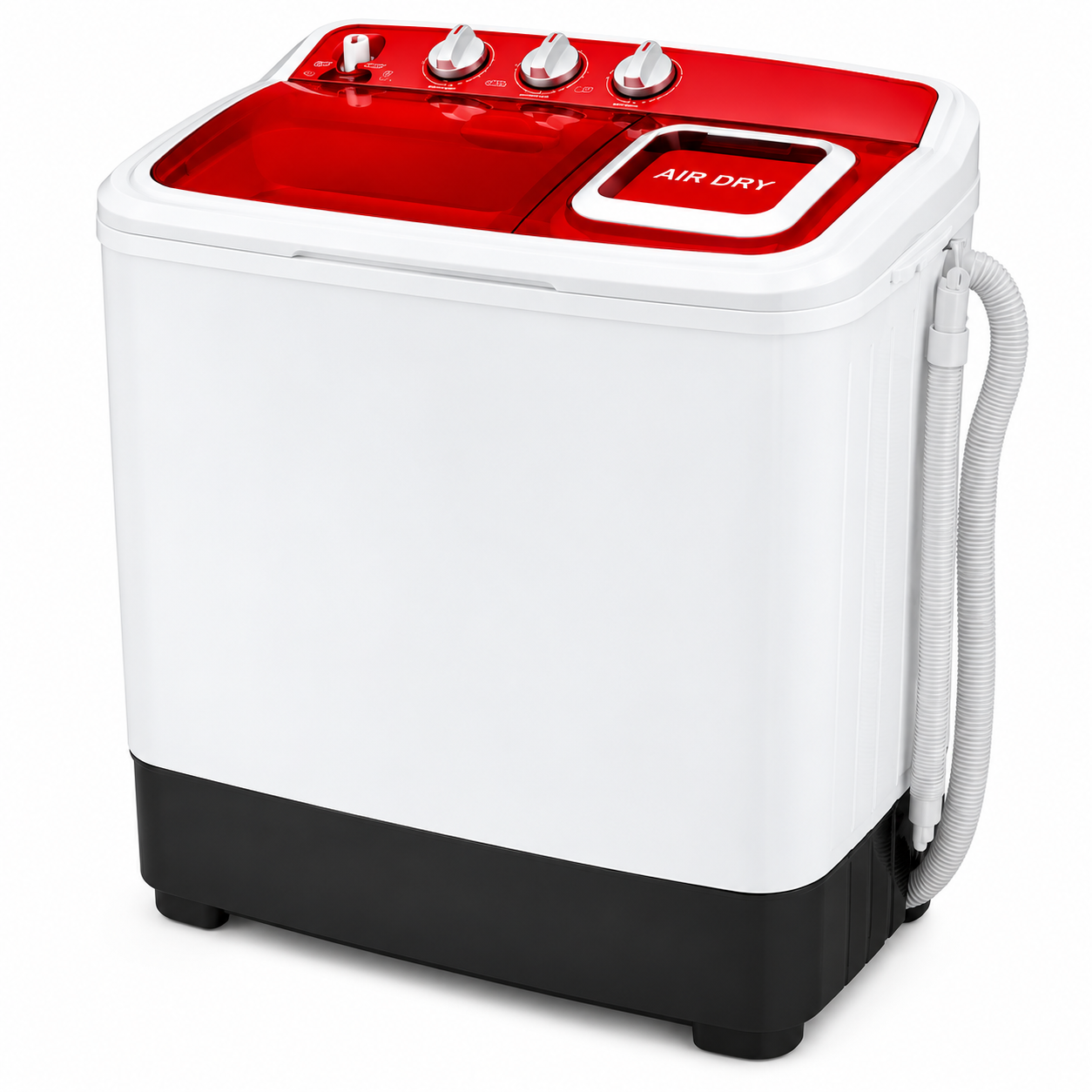 Mașină de spălat semiautomată Artel TE 60 Red, 6 kg, centrifugă 3,6 kg