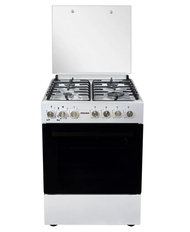 Aragaz Wolser WL-TR 6064 WGE – aragaz combinat gaz + electric, Alb