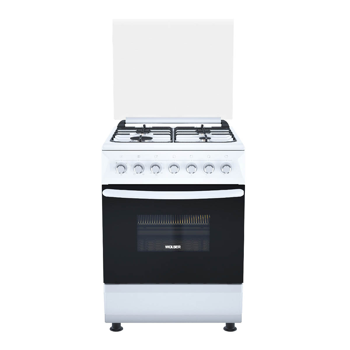 Aragaz Wolser WL 60602 WGE – aragaz combinat gaz + electric, Alb