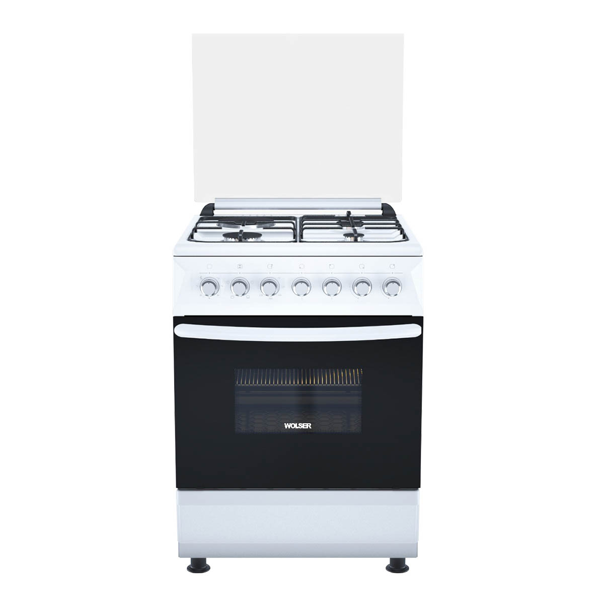 Aragaz Wolser WL 60603 WGE – aragaz combinat gaz + electric, Alb