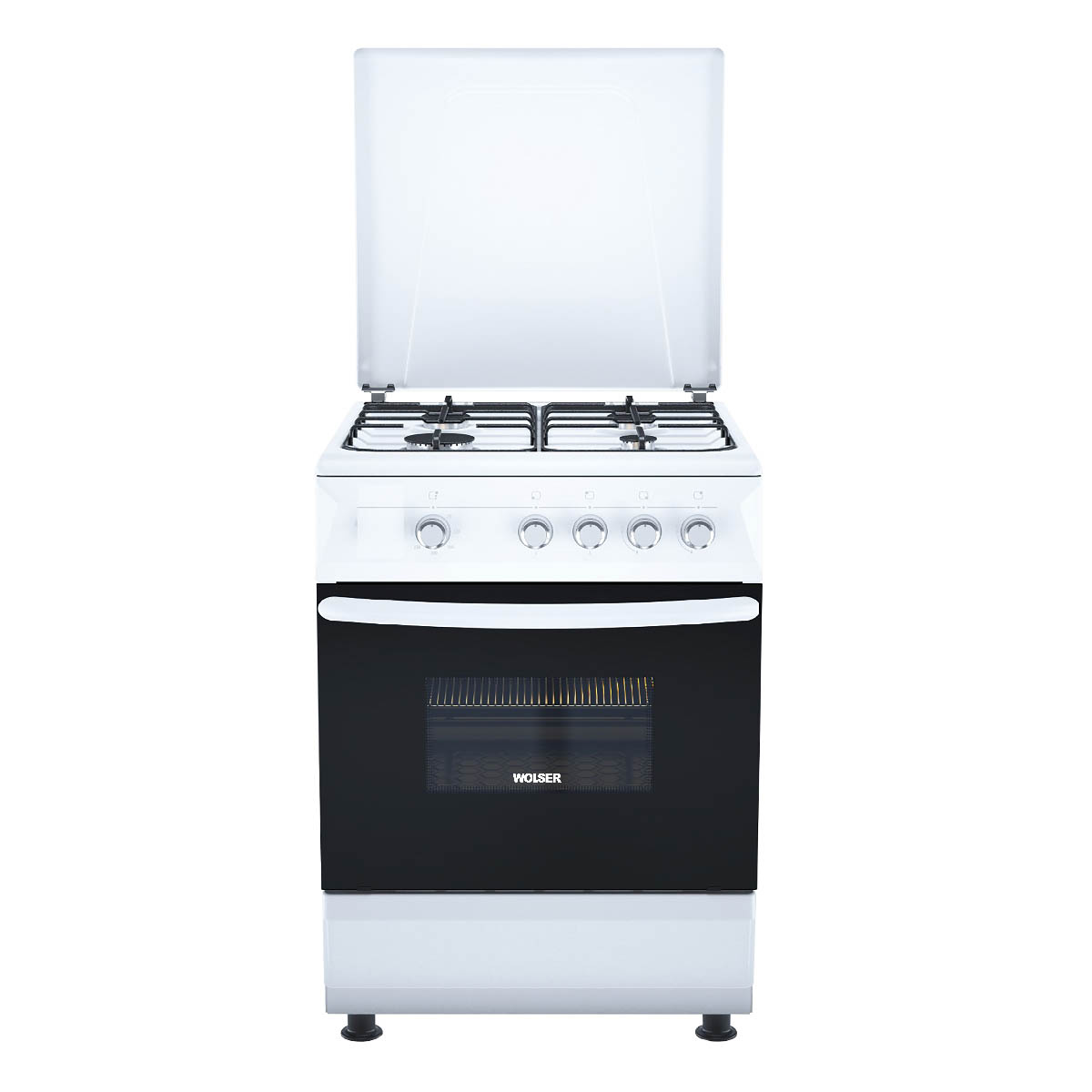 Aragaz Wolser WL 6060 WGG – aragaz pe gaz, Alb