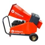 Tocator de crengi pe benzina Kronava KV-80BD, pornire la cheie