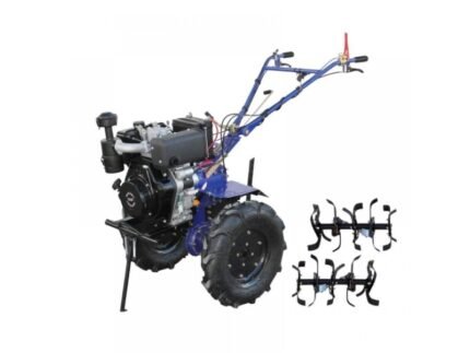 Motocultor pe motorina Belarus 10 hp 707E10 Albastru