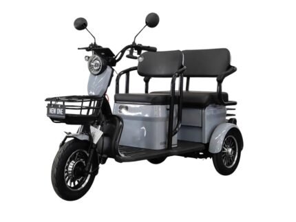 Triciclu electric C20 1000W-60V gri