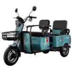 Triciclu electric FUXING 1000W-60V (albastra)