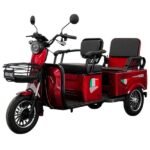Triciclu electric FUXING 1000W-60V rosu