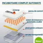 Incubator pentru oua Demetra DM-36 - imagine 2