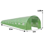 Sera pentru gradina Demetra 12 m-3 m-2.25 m - imagine 2